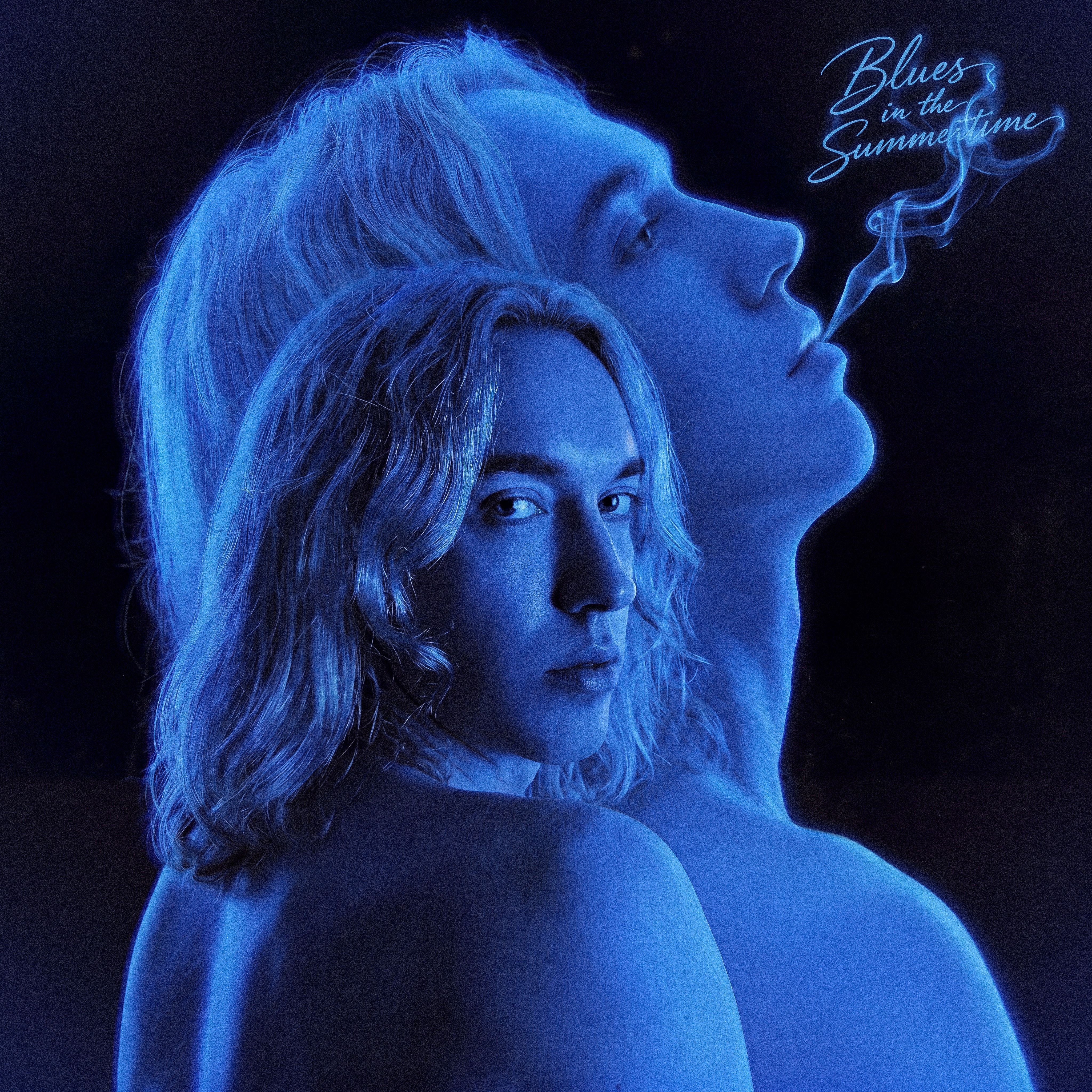 Blues In The Summertime single artwork by Morgan Harris
